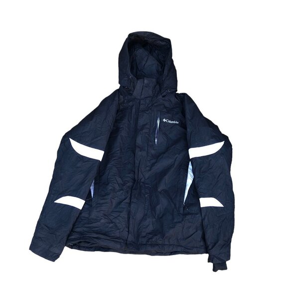 VINTAGE Columbia Shredinator Jacket Black Medium - Picture 10 of 11